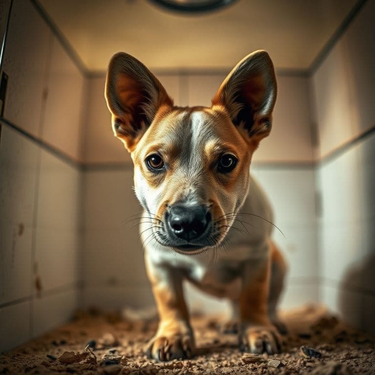 Cuenco de plástico desgastado mostrando rayaduras donde se acumulan bacterias