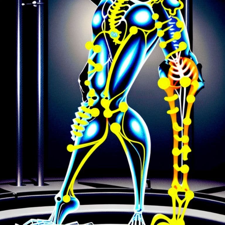 Ilustración detallada de la estructura articular canina mostrando cartílago y líquido sinovial