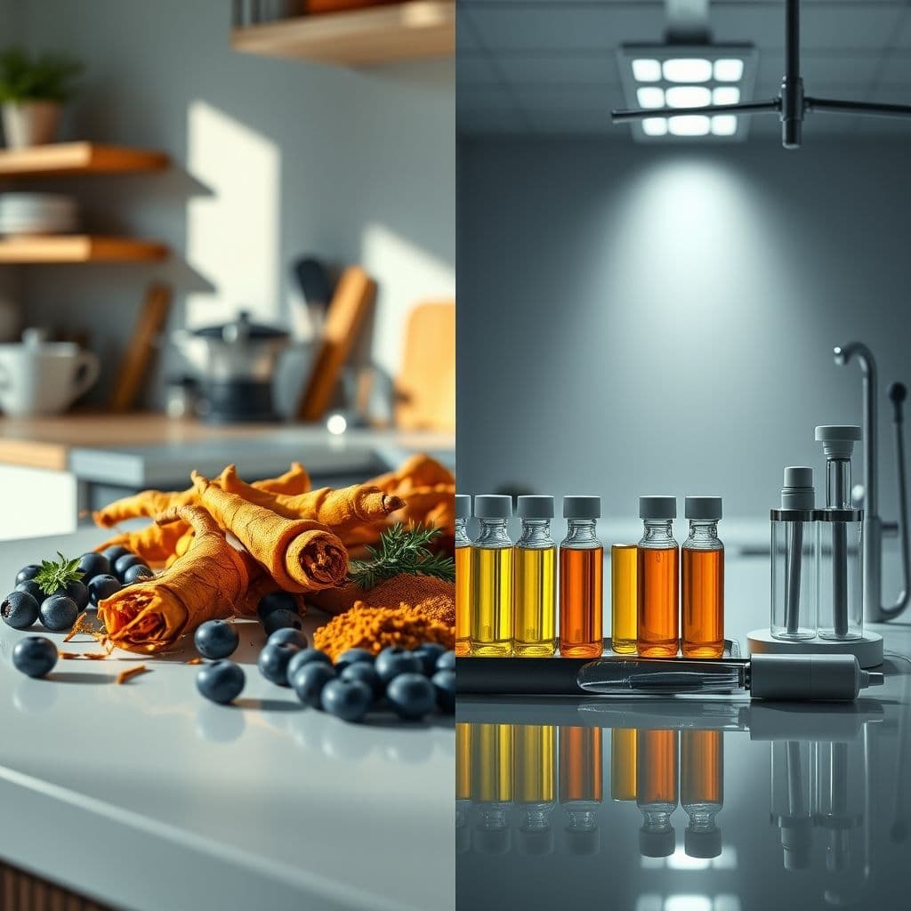 Comparación entre remedios naturales y medicamentos veterinarios