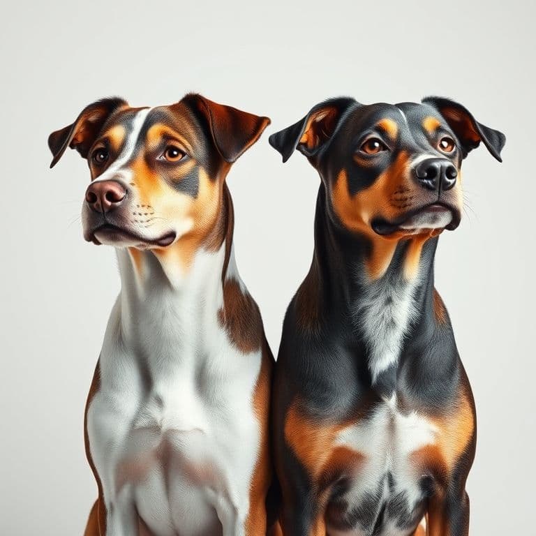 Comparación visual entre pelaje de mascota con y sin suplementación de omega 3