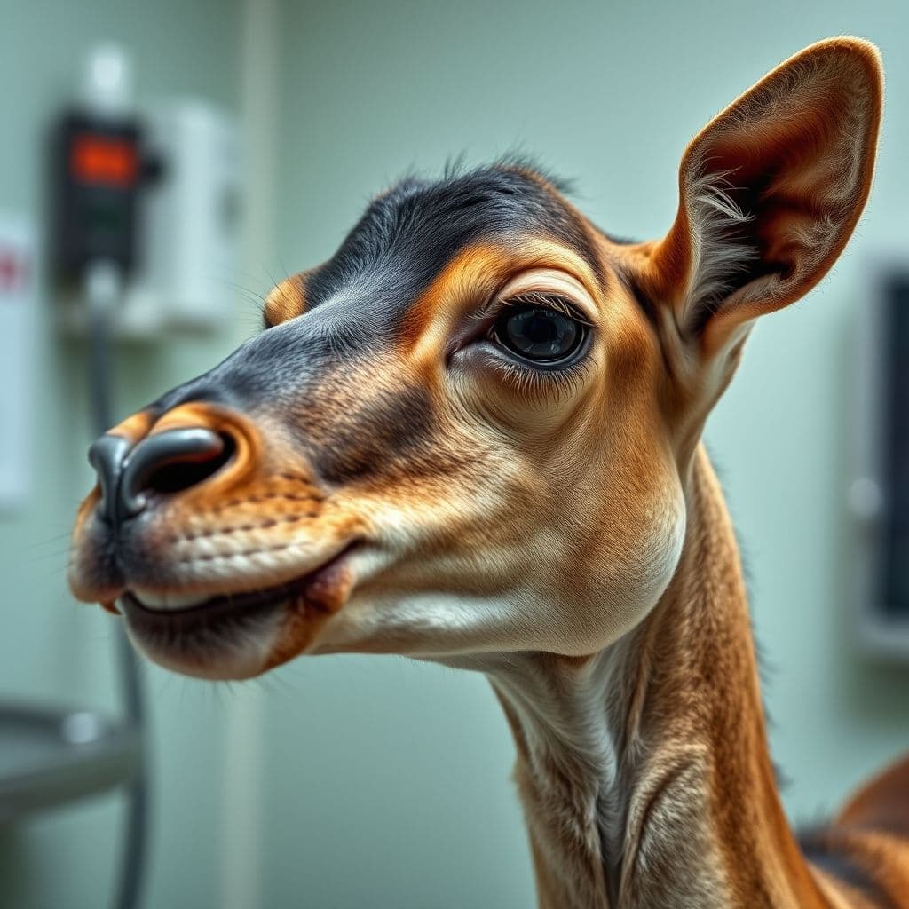 Dálmata mostrando signos de problemas urinarios