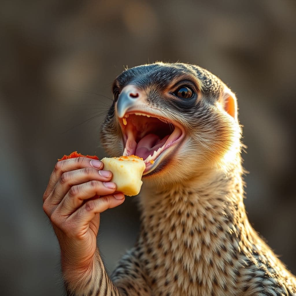 Cobaya feliz y saludable comiendo heno fresco en su hábitat