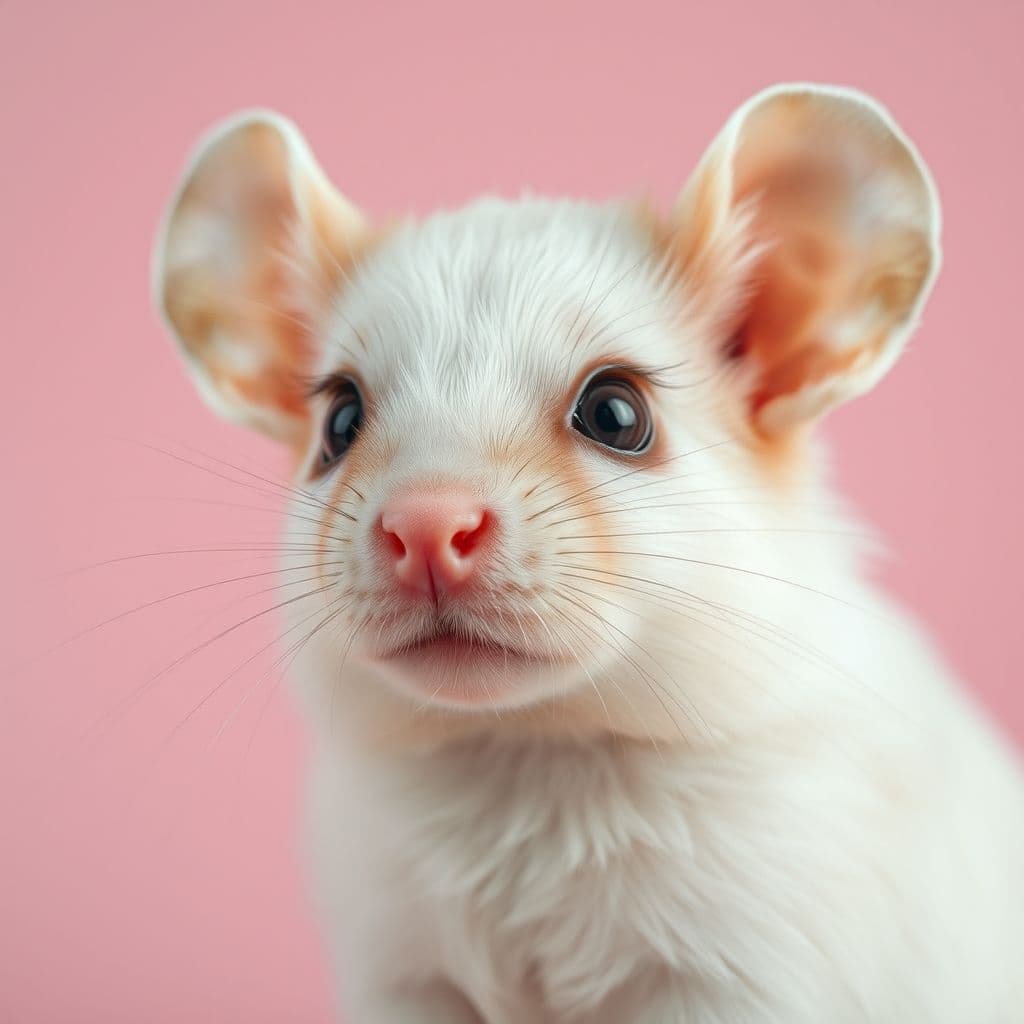 Caniche blanco con corte de osito de peluche, pelo esponjoso y bien cuidado