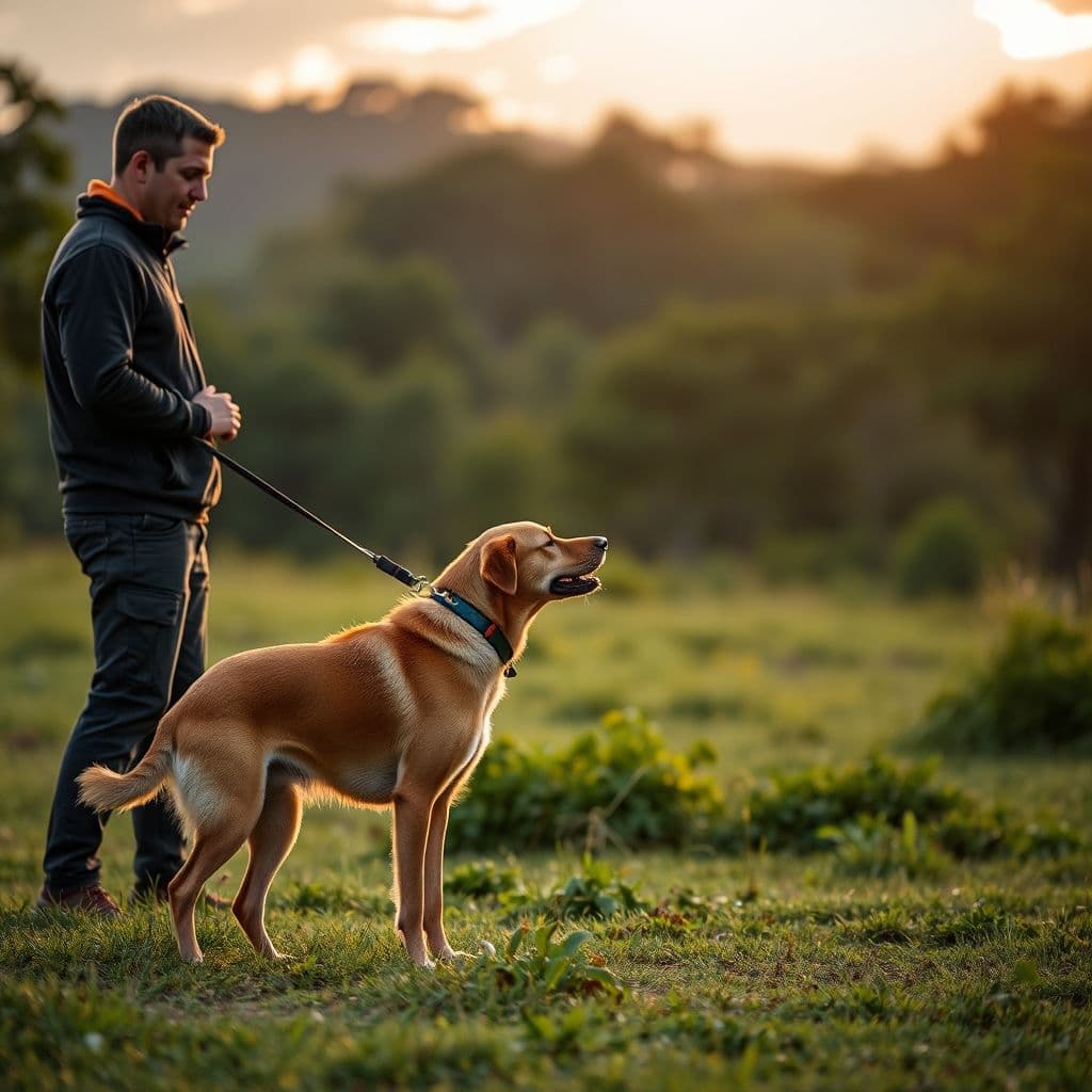 Proceso de desensibilización gradual con perro reactivo y estímulos controlados