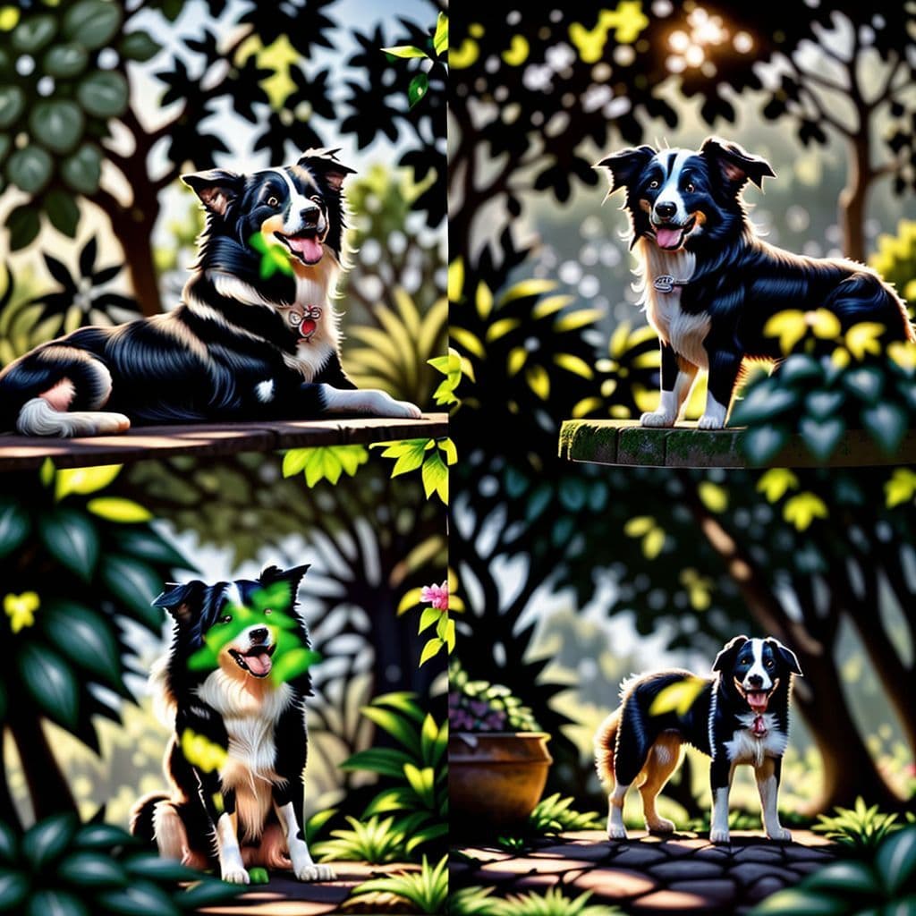 Comparación visual entre perra esterilizada saludable y riesgos de camadas no planificadas