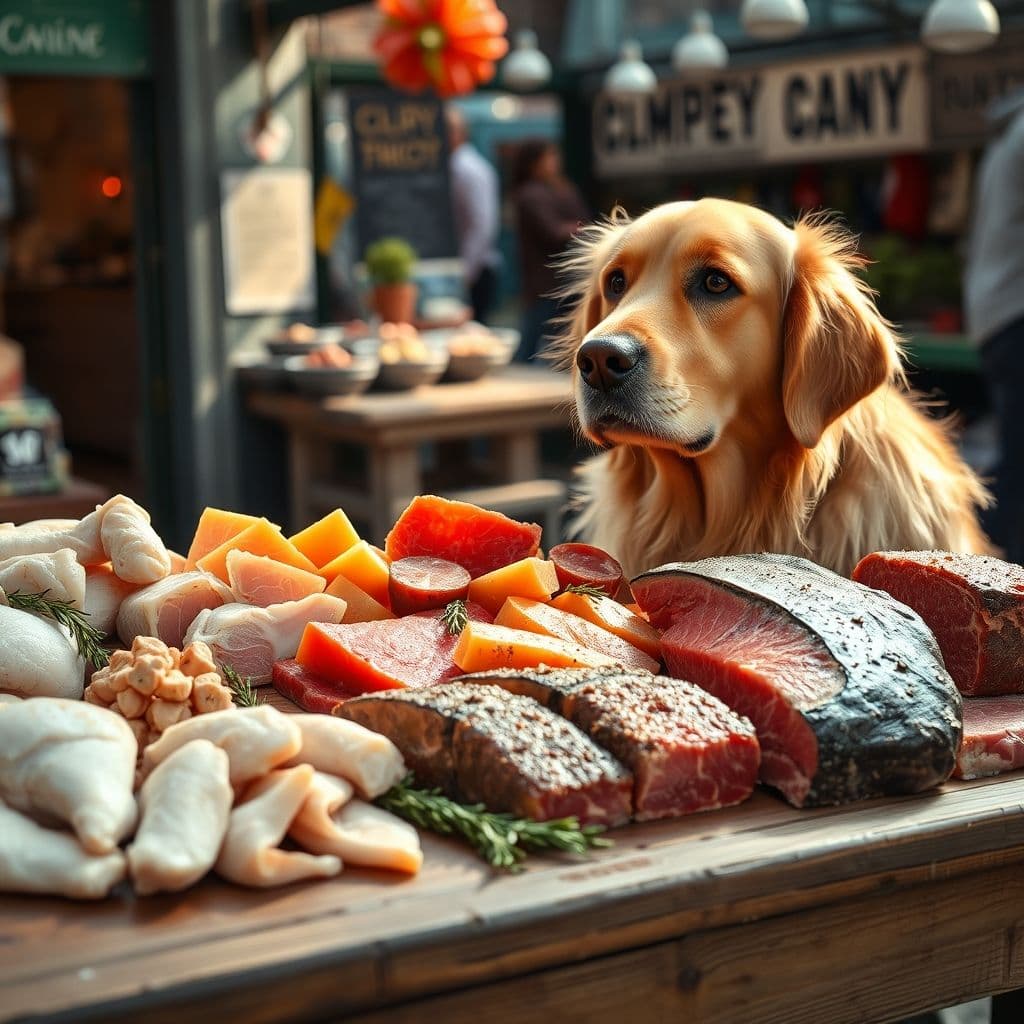 Alimentos ricos en proteína para Golden Retrievers