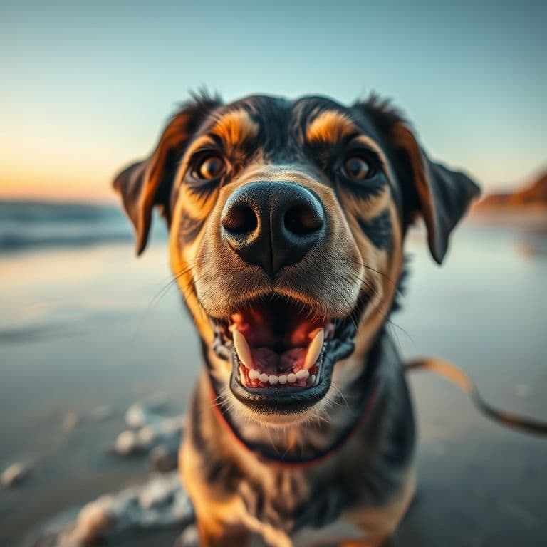 Cachorro jugando con juguete de cuerda deshilachado mostrando el peligro de ingestión